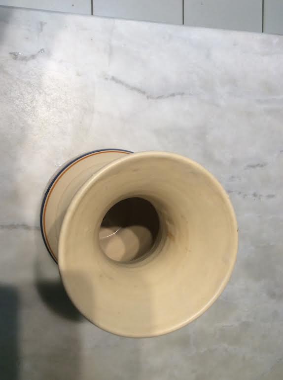 Terracotta vase