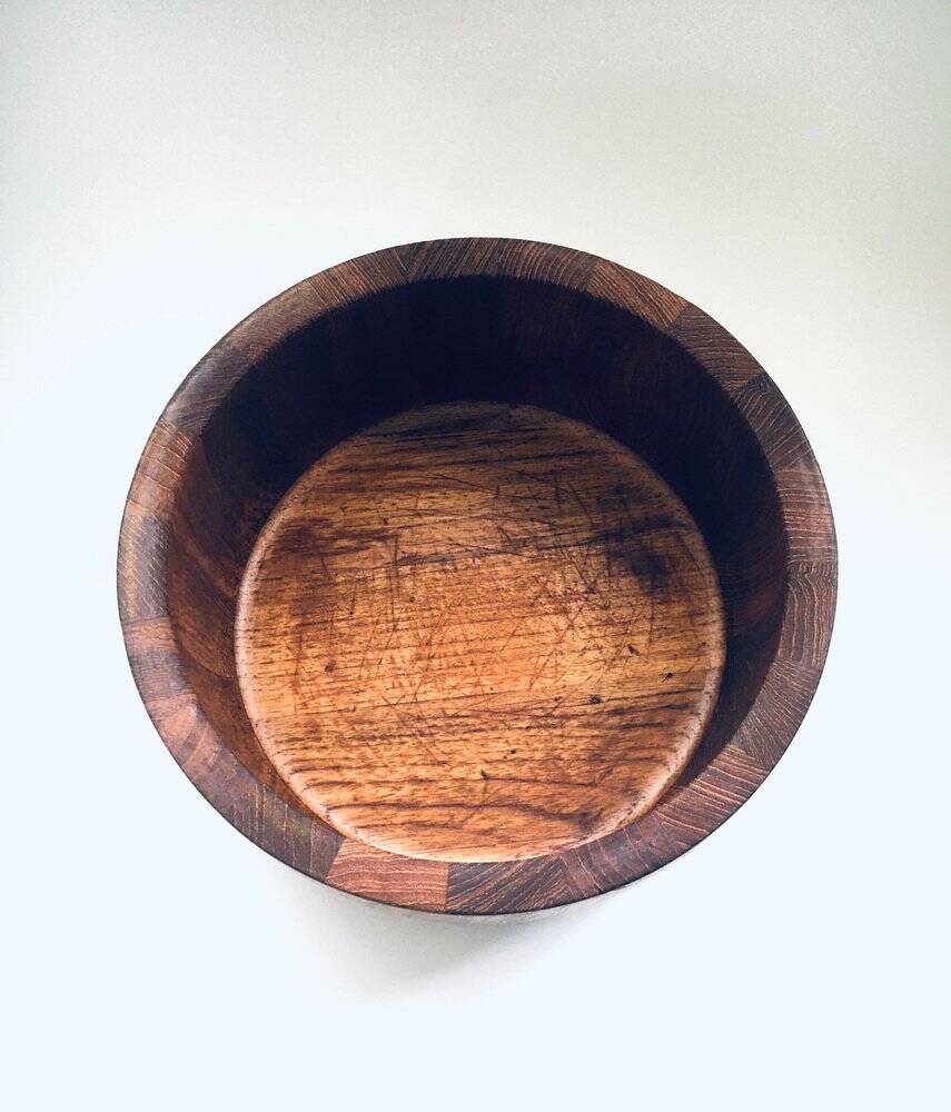 Large Mid-Century Scandinavian Teak Bowl by Richard Nissen, Denmark, 1960s