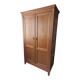 Solid oak wardrobe