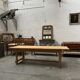 Oak farmhouse table