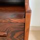 Scandinavian rosewood secretary desk by Arne Wahl Iversen