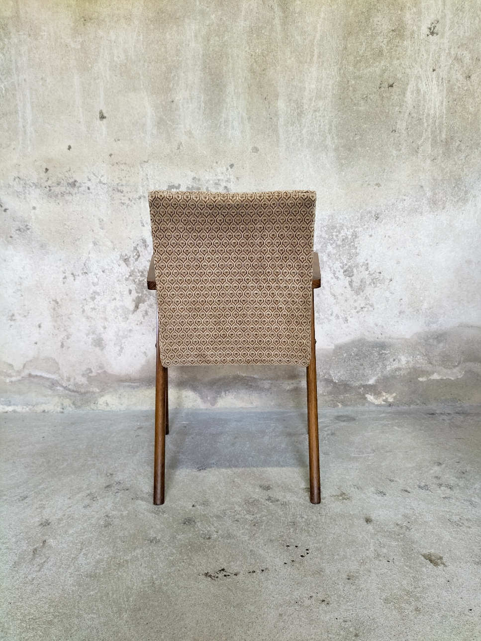 Vintage bridge armchair