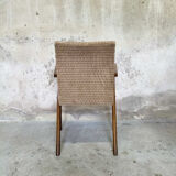 Vintage bridge armchair