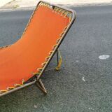 Lit de camp vintage