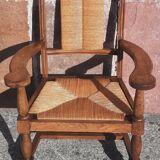 Straw chair (seat and backrest)