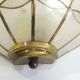 Pair of mother-of-pearl /vintage wall lamps