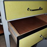 Vintage formica kitchen cabinet 1963
