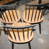 Marble round table and chairs