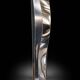 Large sculpture vase signed – polished mirror stainless steel – circa 199