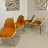 Set of 4 DSW Eames chairs – Herman Miller (1952)