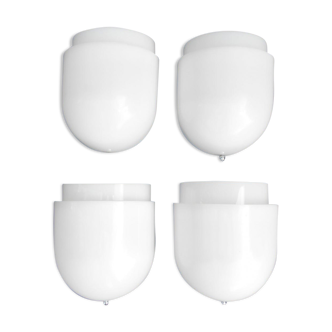 Set of 4 wall sconces by Sergio Asti to Candle 1960 s