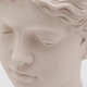 Woman's head pot cover "Athena" pale pink