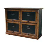 Wooden cladding cabinet
