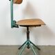 Dark Green Industrial Workshop Chair, 1950s