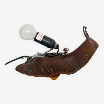 Lampe de table escargot vintage