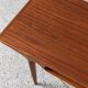 Table basse danoise du milieu du siècle en teck par Johannes Andersen pour Silkeborg