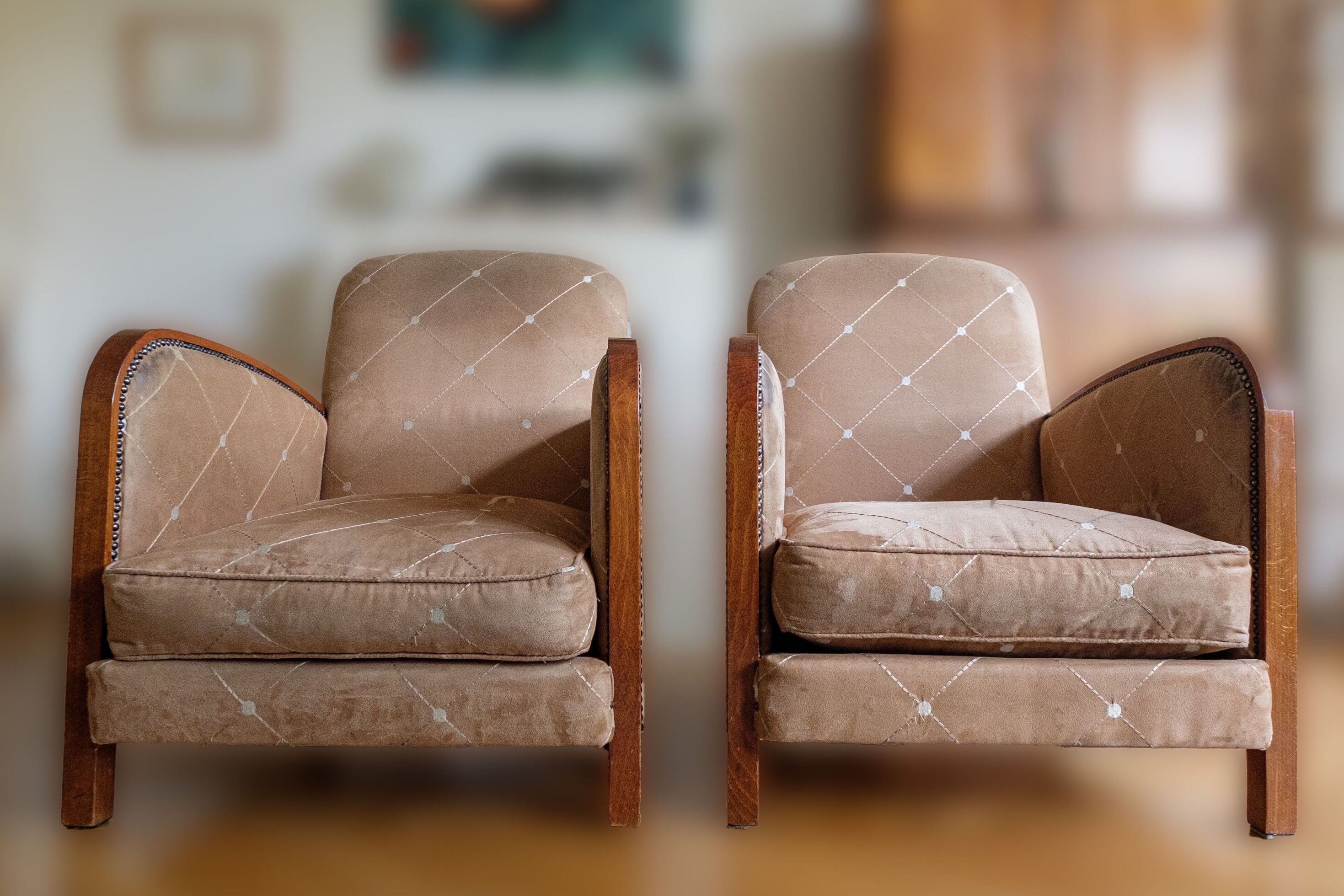 Pair of Club chairs