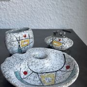 Ensemble fumeur Vallauris années 50/60
