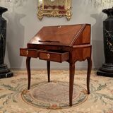 Louis xv period marquetry sloping desk around 1750