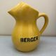 Vintage yellow carafe pitcher