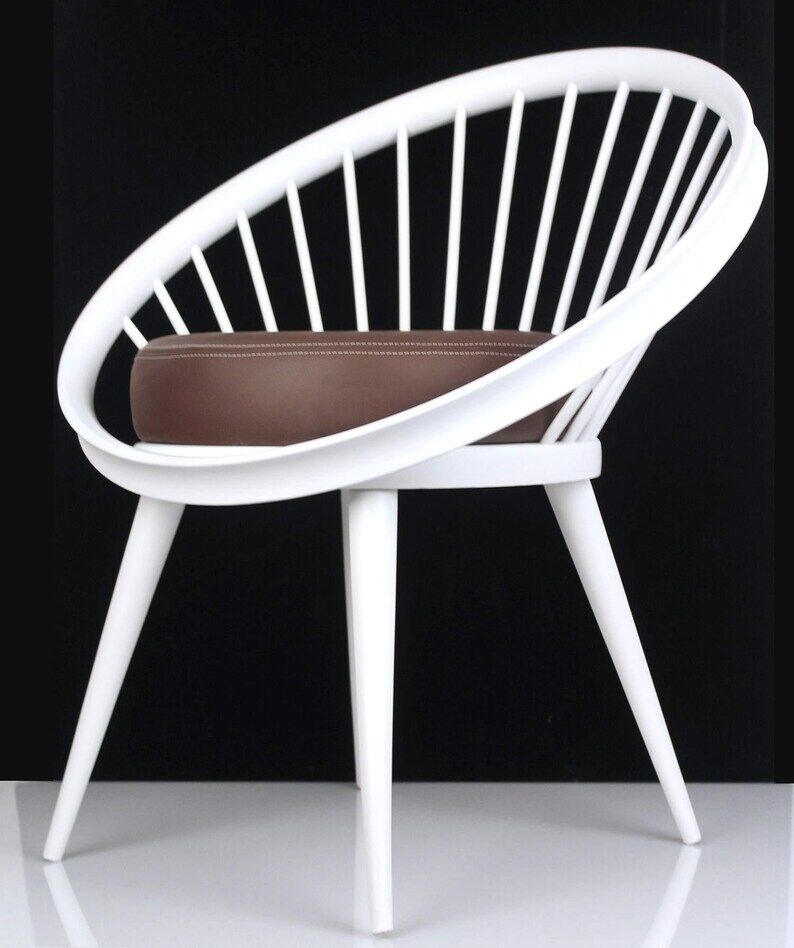 Paire de chaises de salon danoises vintage