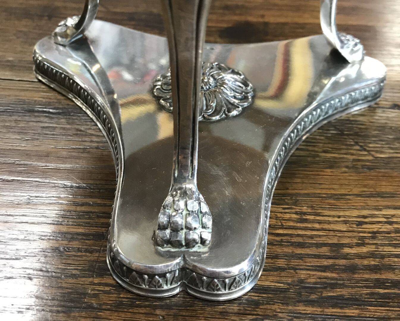 Silver-plated fruit bowl, Phenix