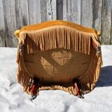 Velvet armchair, 20th century