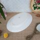 Plat de service Faiencerie nouvelle Givors France Jane