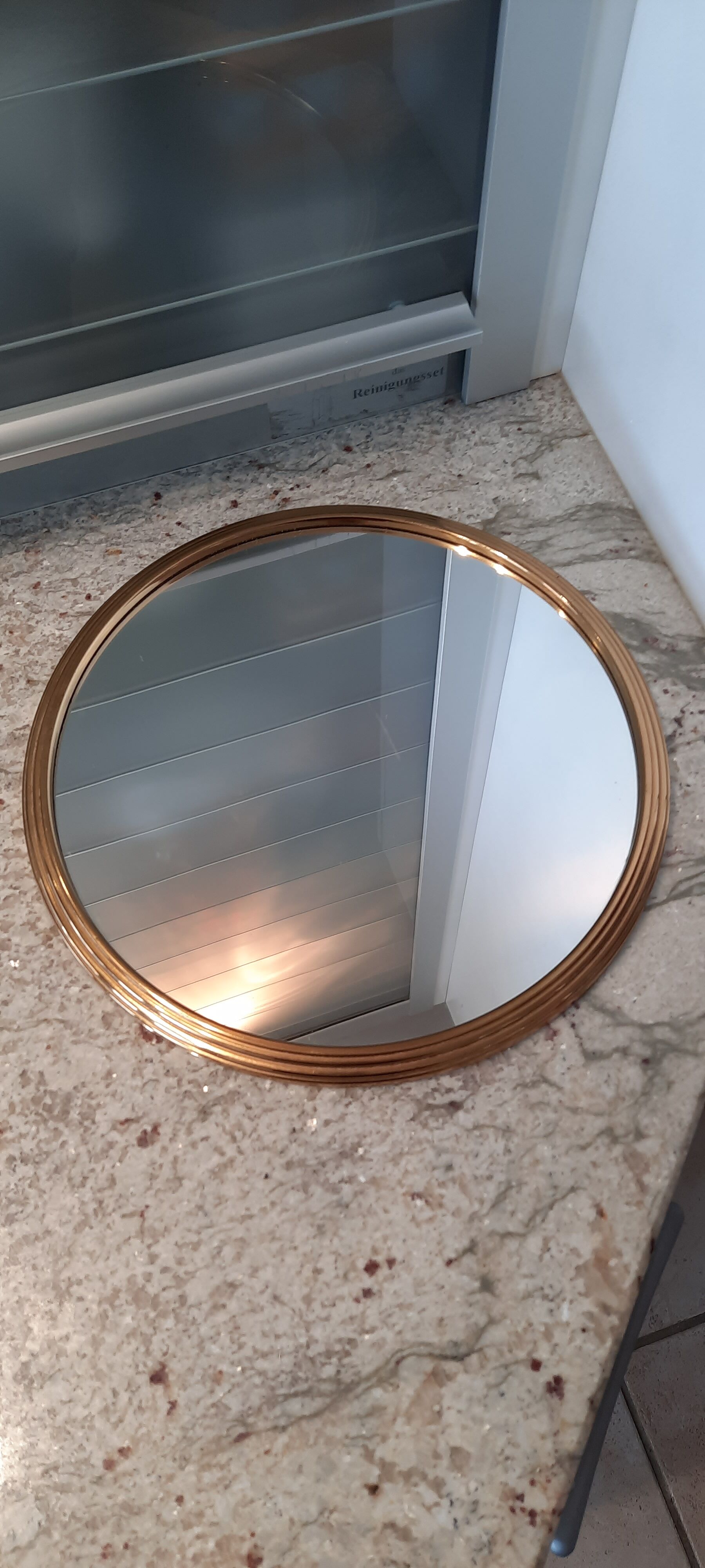 Vintage mirror tray
