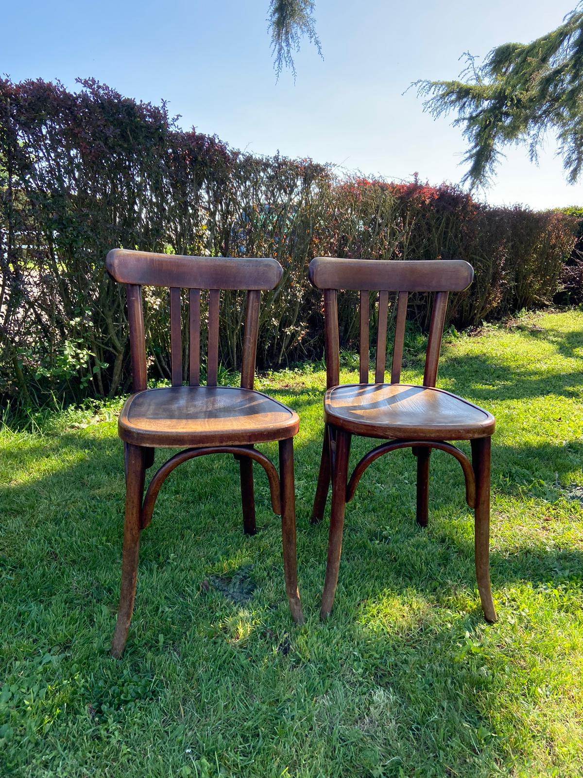Pair of fischel bistro chair