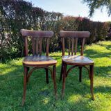 Paire de chaise bistrot fischel