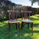 Paire de chaise bistrot fischel