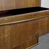 Buffet/canapé-lit milieu du siècle en teck par Morris de Glasgow. Mode vintage.