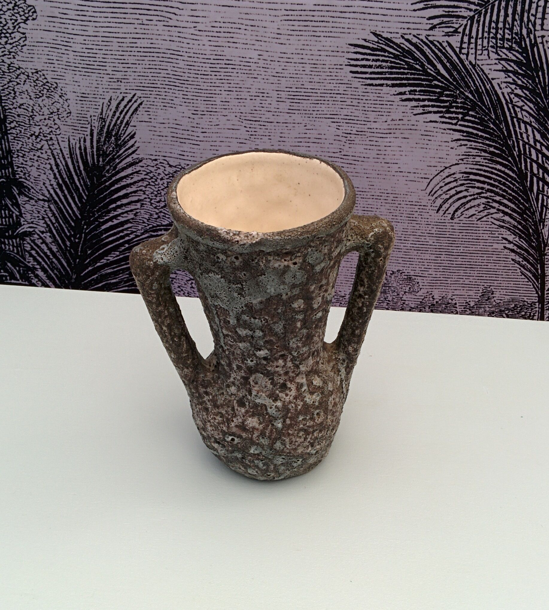 Vase vintage style vallauris