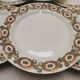 Dessert asiattes vintage set of 12 Royal Coppennagen "nucella"