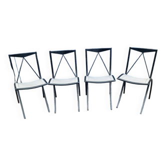 Cattelan folding chairs: set of 4