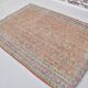 Apricou Colour Oushak  Floor Vintage Rug sku 2217