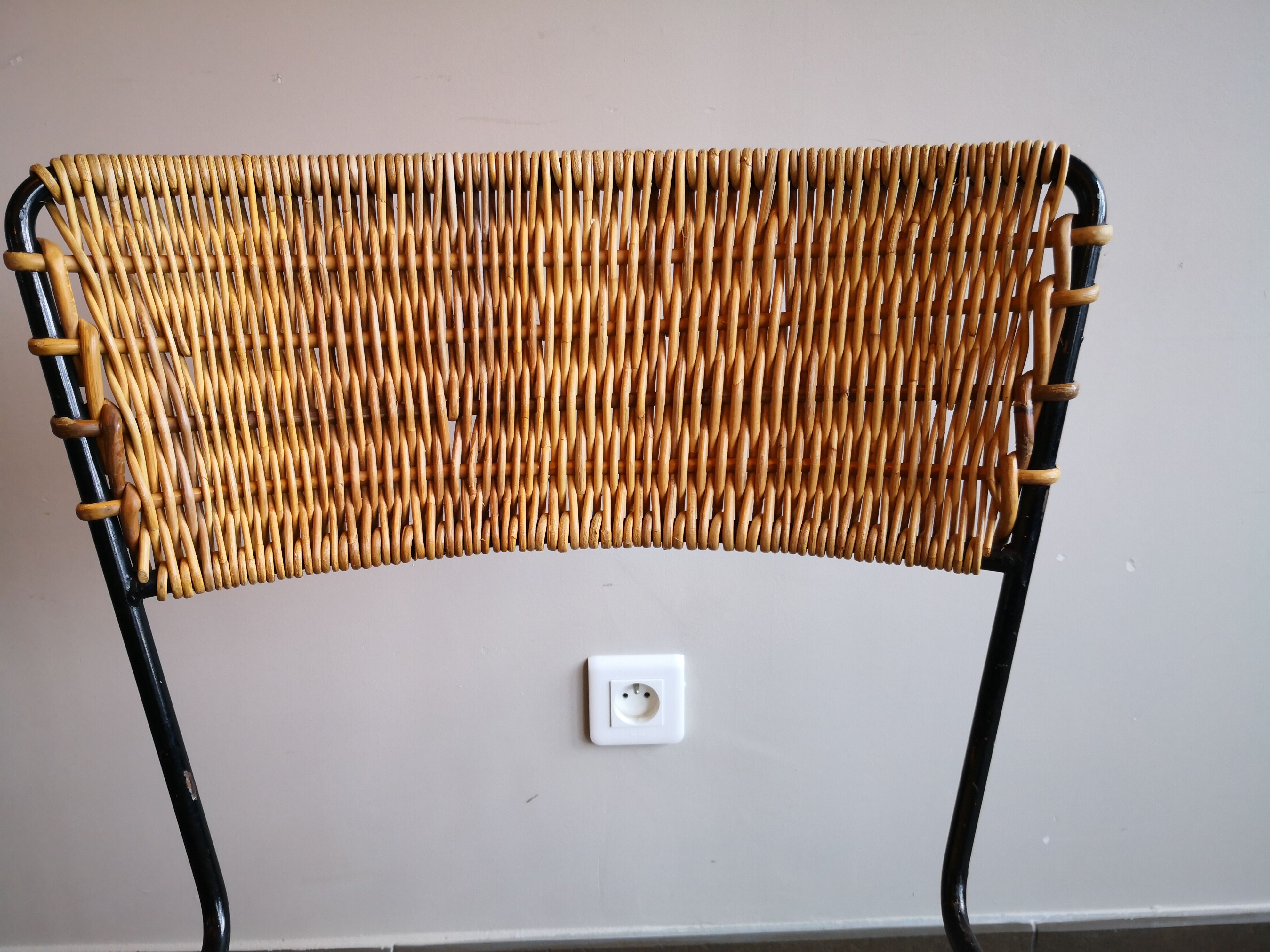 Rattan chair, Germany, 70s