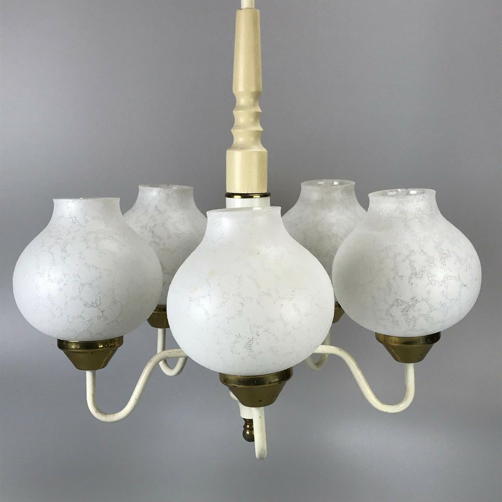 Lampe des années 70 lumière plafonnier lampe suspendue lustre espace âge design