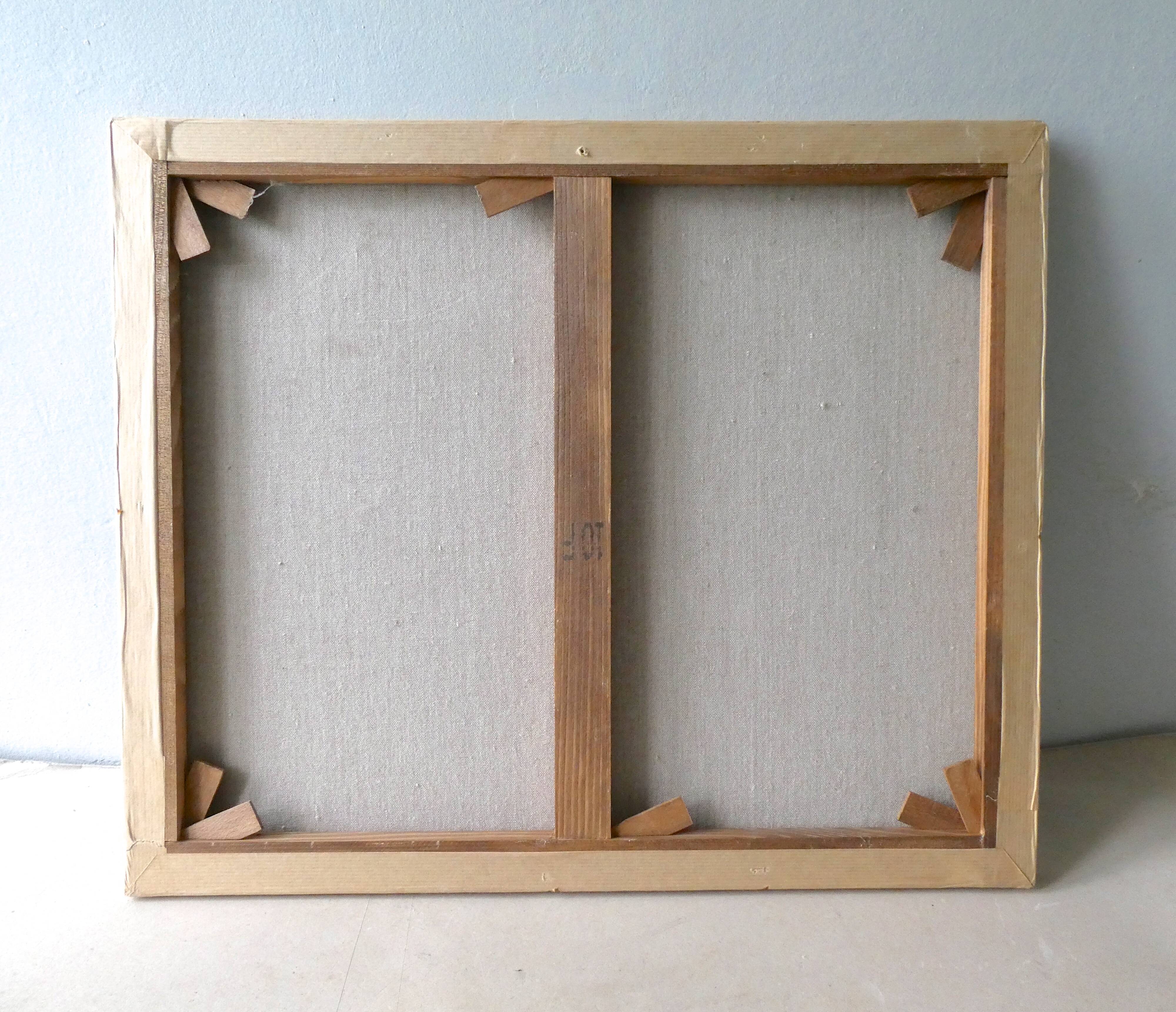 Painting, oil on canvas, still life, flower bouquet