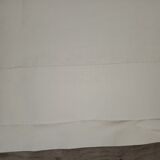 Old embroidered monogrammed sheet EC métis sheet 285 x 200 cm