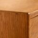 Restored oak dressing table