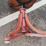 Vintage wooden antique office chair