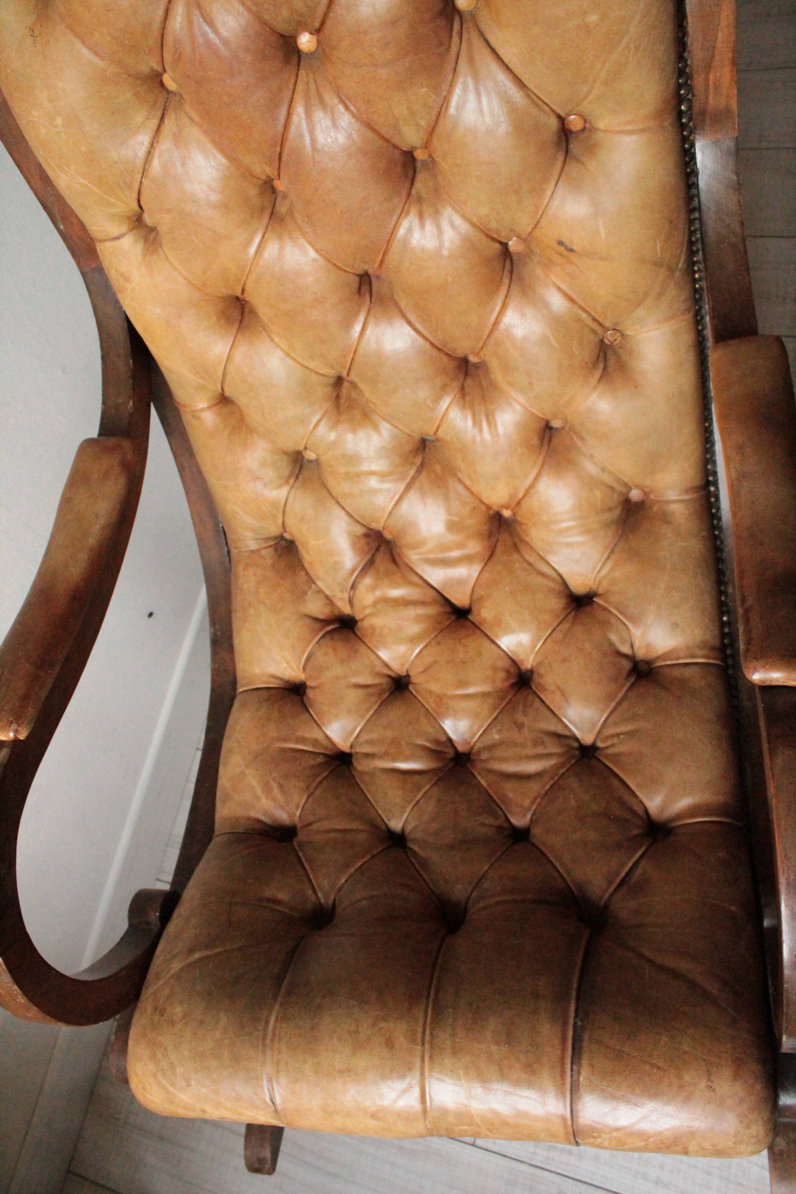 Rocking chair chesterfield