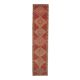 1970s Vintage Turkish Oushak Handmade  Orange Runner Rug 78x362