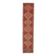 1970s Vintage Turkish Oushak Handmade  Orange Runner Rug 78x362