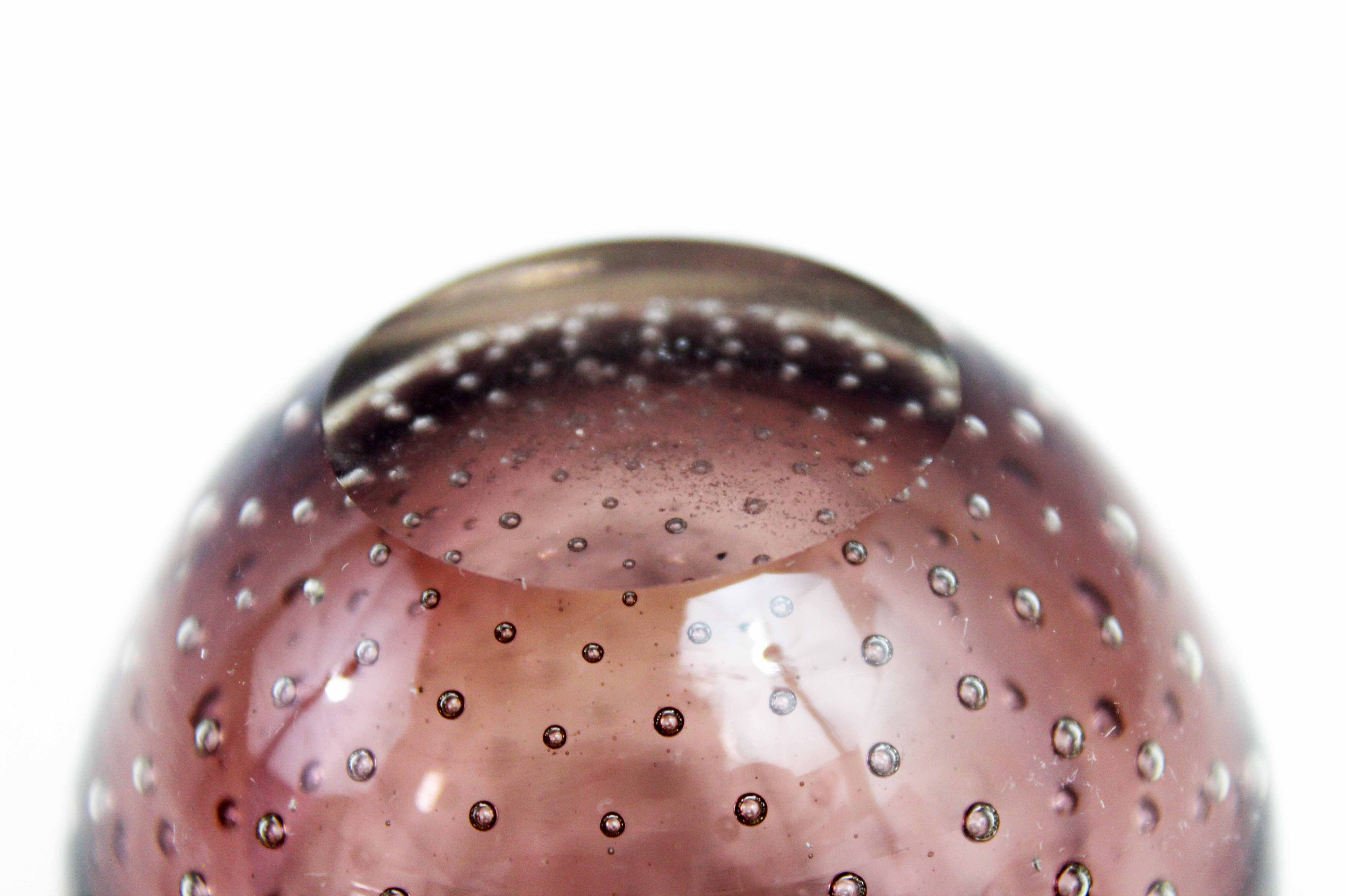Murano glass candle holder or soliflore