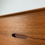 Commode en teck années 1960