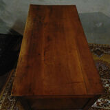 Louis XVI walnut and walnut bramble chest of drawers