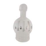 Carafe en verre gravé